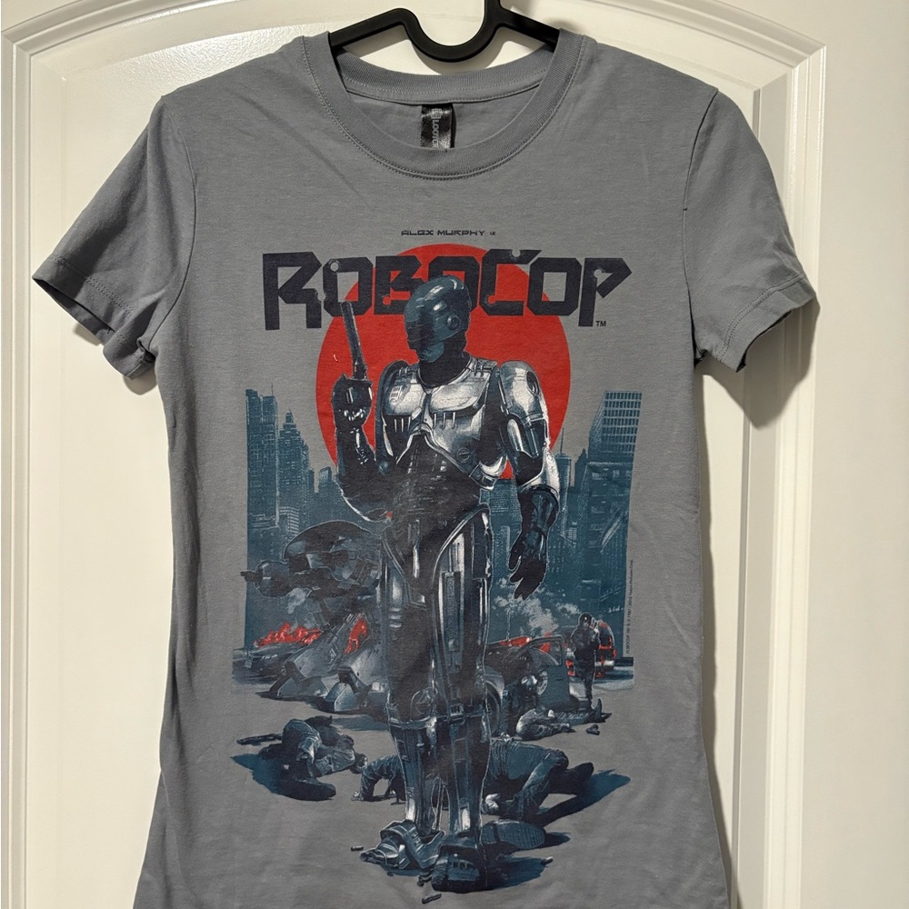 Loot Crate Gray RoboCop Tee
